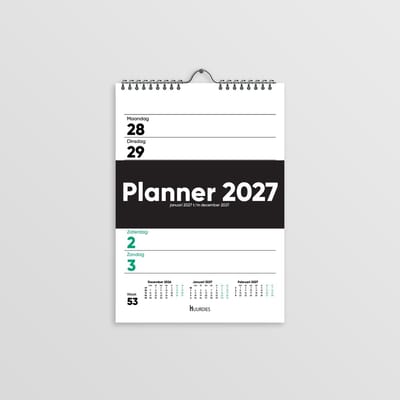 Huurdies® weekkalender - A5
