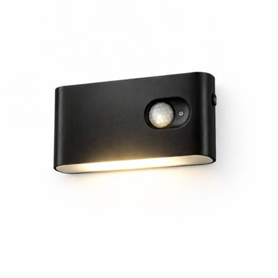 Oneproduct Draadloze Wandlamp met Bewegingssensor - USB-C Oplaadbaar - PIR Sensor - Nachtlamp voor Binnen - Zwart