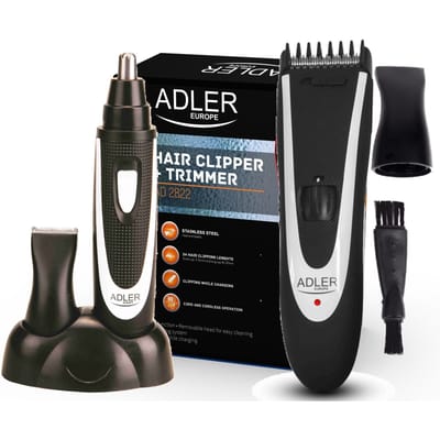 Haarshaper en trimmer, werk van 45 minuten, 24 lengte-instellingen, netkracht, verzorgingsset