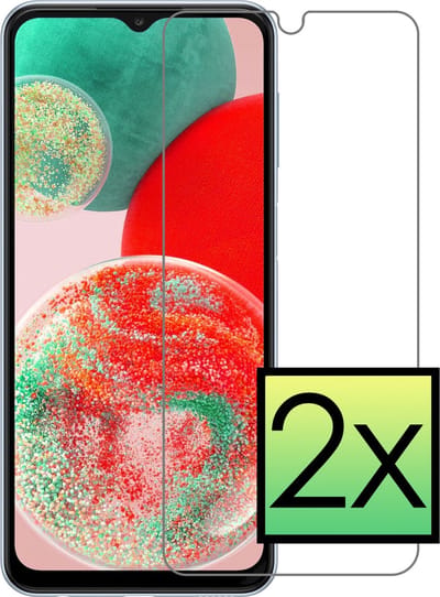 Screenprotector - 2 Stuks - Geschikt voor Samsung Galaxy A23 - Extra Sterk - Beschermglas - Gehard Glas - Tempered Glass - Screen Protector - Bescherm Cover