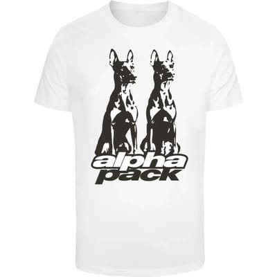 Mister Tee - Alpha Pack Heren Tshirt - XS - Wit
