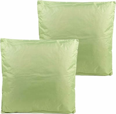 Anna's collection buitenkussens - 2x - mintgroen - 60 x 60 cm - binnen/buiten