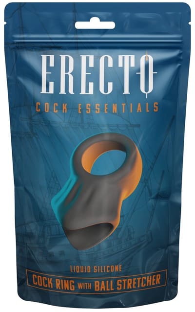 Erecto Cock Ring w Ball Stretc