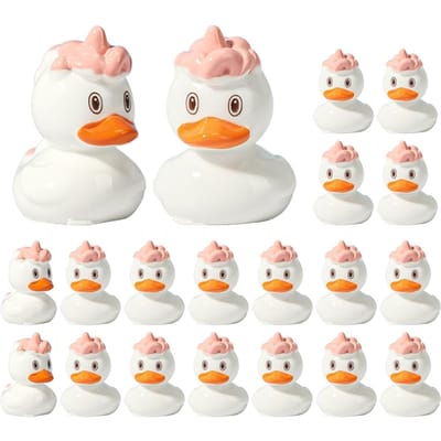 5/10 PCS Canards Mignons Figurines Miniatures Canard Idéal Pour Saint-Valentin Nouvel An Cadeau Jardin de Fées W12093WW-