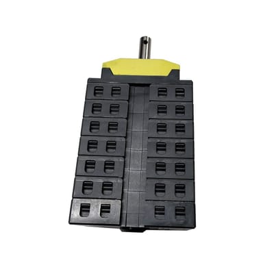 SELVA-schakelaar (X85.16R6H-A-X0128), 6-polig, 850 V, AC/DC, 16 A, zwart, AAN/UIT