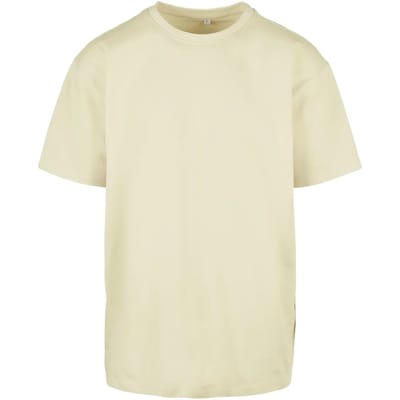 Build Your Brand - Heavy Oversized T-Shirt - Soft Yellow maat M