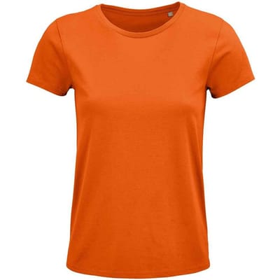 SOLS Dames/Dames Kruisvaarder T-Shirt (Oranje)