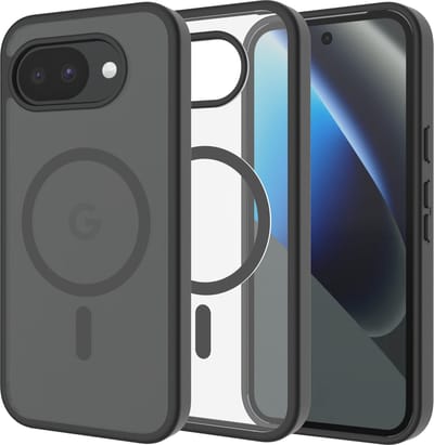 Just in Case hoesje geschikt voor Google Pixel 10a Hoesje geschikt voor MagSafe - Military Grade Backcover - Zwart