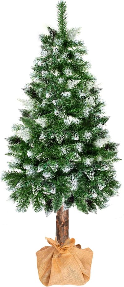 Springos Kunstkerstboom | Diamond Pine Op Stam | 180 cm | Zonder Verlichting