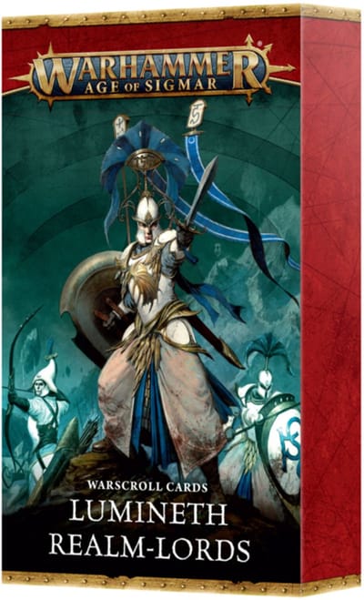 Lumineth Realmlords Warscroll Cards (Warhammer Age of Sigmar nieuw)