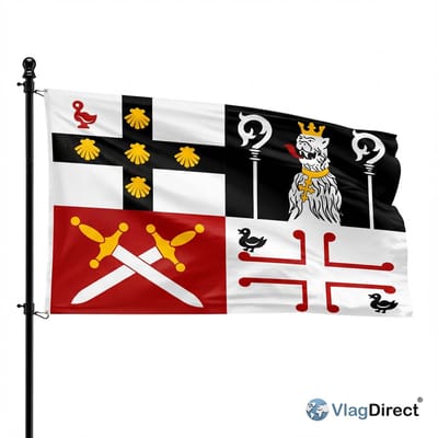 Zuienkerkse vlag - Gemeente Zuienkerke vlag - 90 x 150 cm.