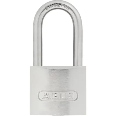 Abus Hangslot Met Sleutel Kbib3/40hb40 - Massief Messing Voor Buiten, Lange Beugel - Body 40mm, Beugel 40mm