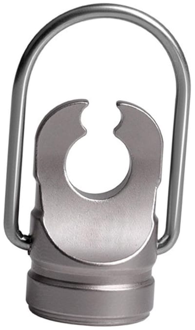Dailygoods - Gasreservoir, perforator, sleutelhanger, ijzer, gereedschap voor het legen en sluiten van campinggaspatronen voor outdoor wandelingen