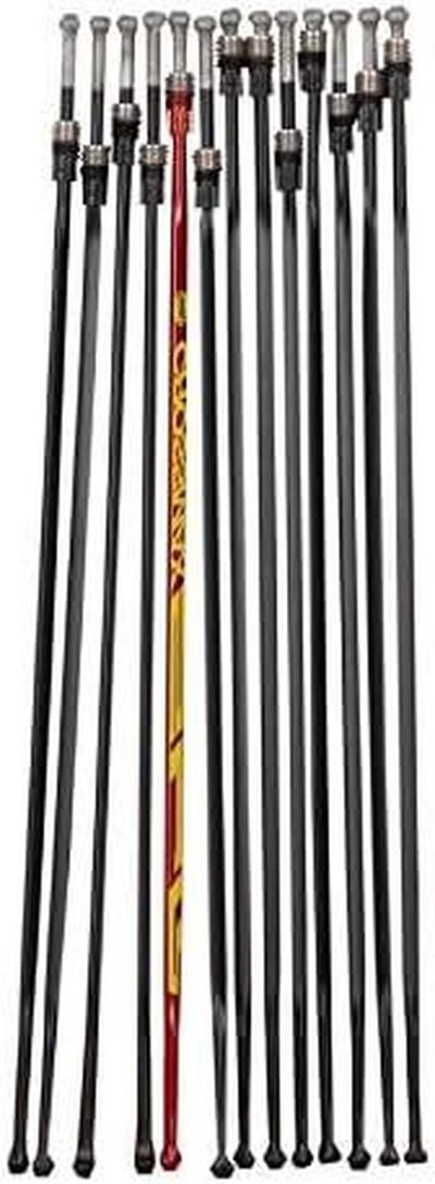 Fietsspaak - Reserveonderdeel - Wielreparatie - Complete set - 299.5 mm - Zwart