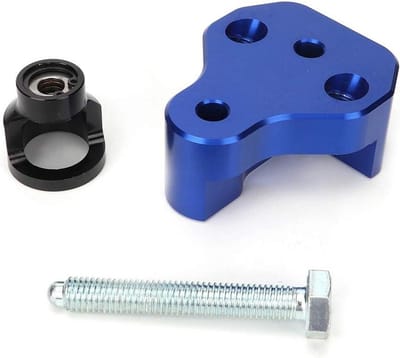 Veercompressor Gereedschap - Klepveer Tool - Motor Reparatie - Geen Slip Ontwerp - 9x8x6 cm - Blauw