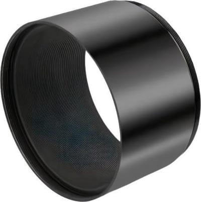 Bresser Verlenghuls - 2,5 Cm - Voor 2" Hexafox - Aluminium - Zwart