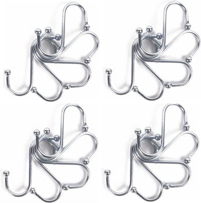 Benson S-haken / ophanghaken - 20-delig - van metaal - 70 mm