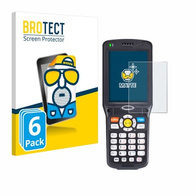 BROTECT - Screenprotector voor Unitech HT510A - Folie Beschermfolie matte 6 Stuks
