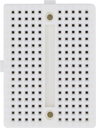 OTRONIC® Mini Breadboard 170 gaats voor prototyping Wit (connect)