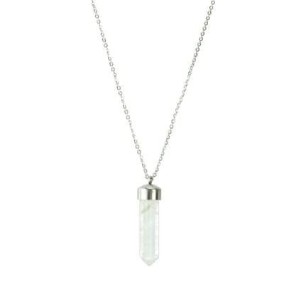 Behave - Necklace with Semi-Precious Stone - Minimalistische Ketting