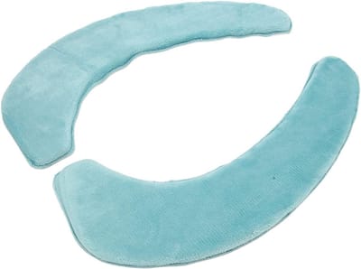 Toiletbrilhoes Pad, Badkamer Closestool Mat, Universele Toiletbril Kussenhoezen, 2 Stuks Toilet Warmer Cover Zacht Comfortabel Warm Wasbaar Zelfklevend Flanellen Toiletbril Cover