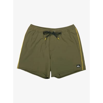 Quiksilver Stretch Piped Heren Zwemshort Eqyjv04211-cre0 - Kleur Groen - Maat S