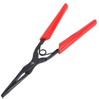 Dailygoods- Glasvezeltang Lange Neus - Roestvrij Stalen Constructie - Antisliphandgreep - Draagbaar/Lichtgewicht - Nauwkeurige Prestaties - Voor SC/LC-connectoren - Fiber Optic Tool