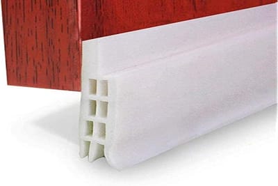 Zelfklevende Deurrubbers voor Insecten en Geluiddemping, Vervangende Weerbestendige Dichtstrips, 100 x 5 cm, 2 m