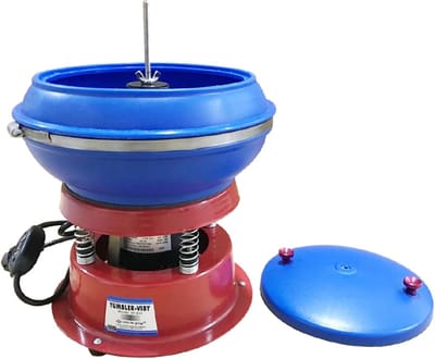 Vibrerende Polijstmachine - Sieraden Tumbler - Sieraden Afwerken - Krachtige Motor - 3kg Capaciteit - Zwart