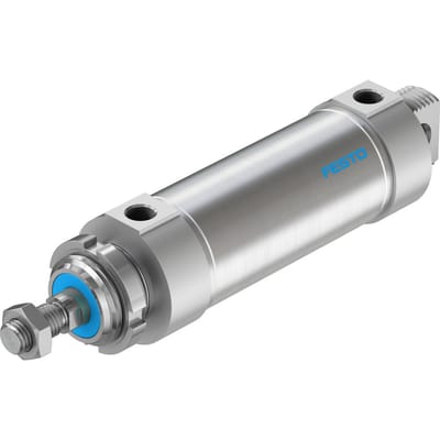 Festo Ronde Cilinder 63mm Boring 100mm Slag Dubbelwerkend - 196054