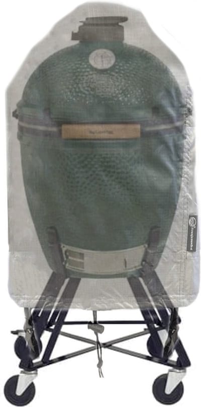 COVER UP HOC Diamond bbq hoes voor Big Green Egg Small - Waterdicht met Stormbanden en Trekkoord