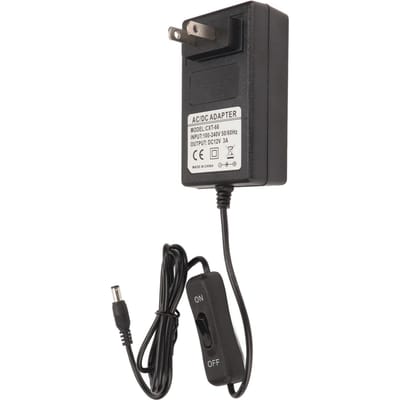 Adaptateur d'alimentation 12V 20cm Cutter en mousse à aiguille Prise adaptateur d'alimentation CC Équipement Prise US 100-240V 12V 3A 36W