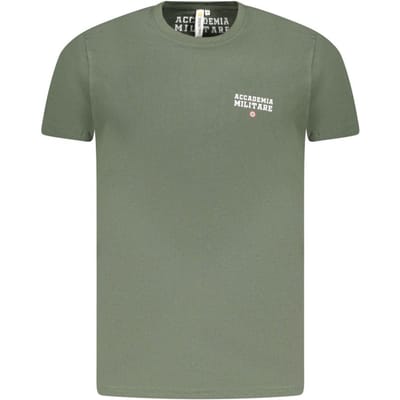Accademia Militare Verde Katoenen Heren T-Shirt