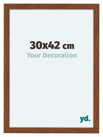 Your Decoration - Fotolijst 30x42 cm - MDF - Eiken Rustiek - Como