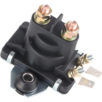 Commutateur d'alimentation Marche Arrêt de Démarrage Universel pour Voiture 4 Broches 12V AMP 500A Relais Isolateur Double Batterie gray