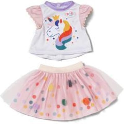 Zapf Creation BABY Born Tutu Eenhoorn jurkje 43cm Poppenkleding