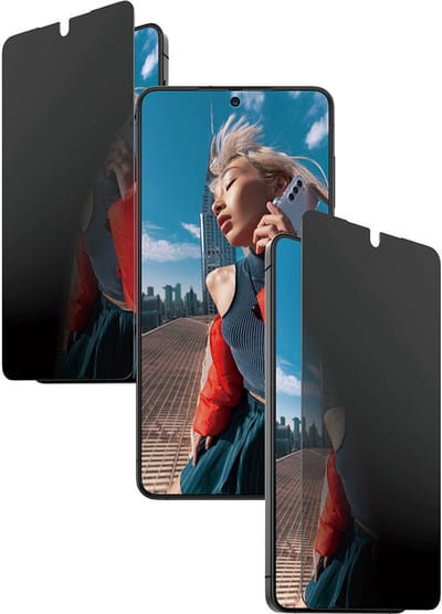 PanzerGlass Screenprotector geschikt voor Samsung Galaxy S26 Plus Glazen | PanzerGlass Ultra-Wide Fit Privacy Screenprotector Privacy - Case Friendly - Zwart