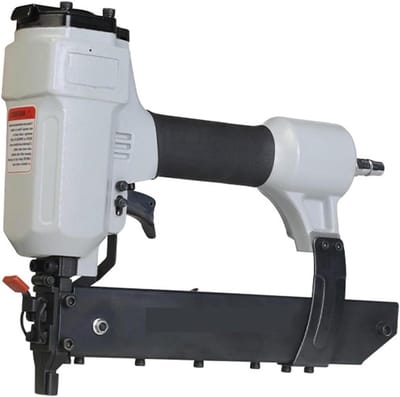 Pneumatische Nietmachine - Spijkerpistool Tackers - Houtbewerking & Klussen - Lichtgewicht Draagbaar Ontwerp - 100 Spijkers Capaciteit - Zilver
