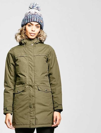 Regatta Dames Salana Parka Dark Khaki Maat S/36