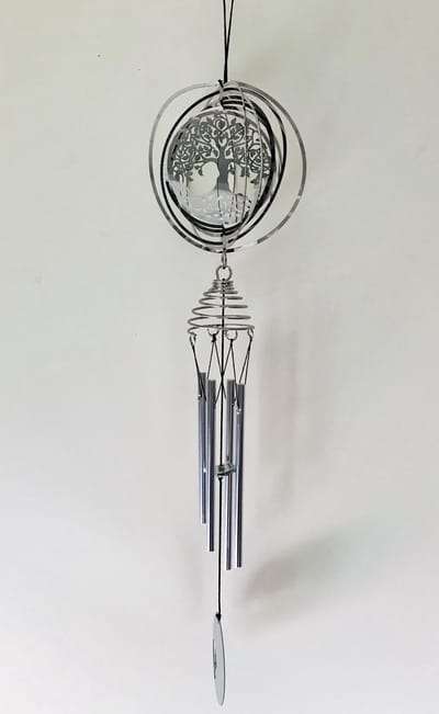 Nature's Melody Windgong Windorgel  COSMO SPINNER CHIME TREE OF LIFE BOOM VAN HET LEVEN 44CM