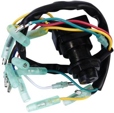 Dailygoods - Boat Contactslot, Contactslot met sleutel voor Mariner Buitenboordmotor, Hoofdsleutel Afstandsbedieningskast Contactslot Startschakelaar Vervanging 703-82510-43-00