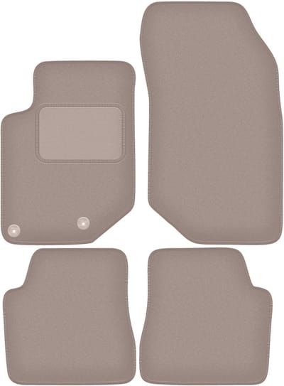 Beige veloursmatten voor: Citroen C4 III hatchback (2020-)