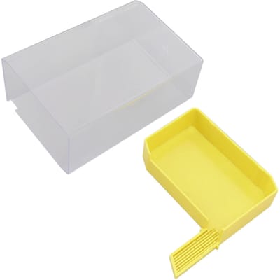 Bijen Drinknest Grote Capaciteit Kubusvormig Veilig Bijenwaterbakje voor Bijenhouden 1100ml white