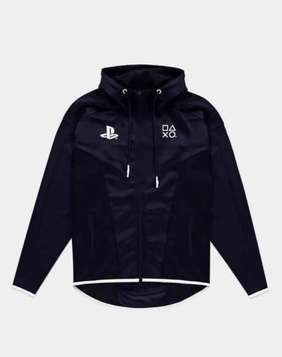 PlayStation - Black & White Teq Vest met capuchon - M - Zwart