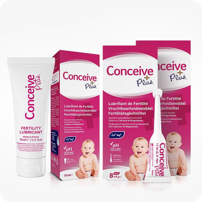 Conceive Plus Max Combo – Vruchtbaarheid Glijmiddel Bundel 75ml Tube + 16 Applicators – Ondersteunt Vruchtbaarheid Natuurlijk
