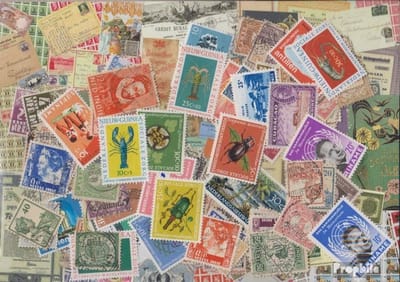 Nederlandse Postzegels - Verzamelobjecten Koloniën - Verzameling Opbouwen - 100 Verschillende Stukken - Ongeopend - Multicolor