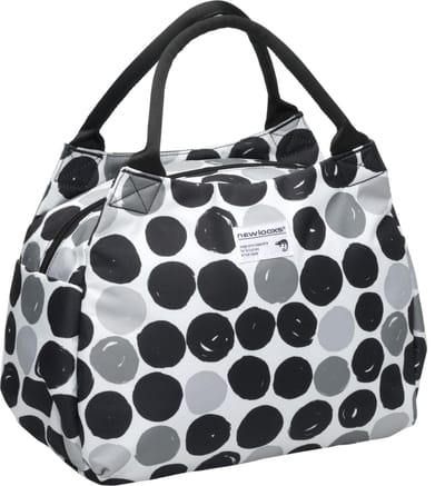 New Looxs Tosca Midi Enkele Fietstas - 11 liter - Dots zwart