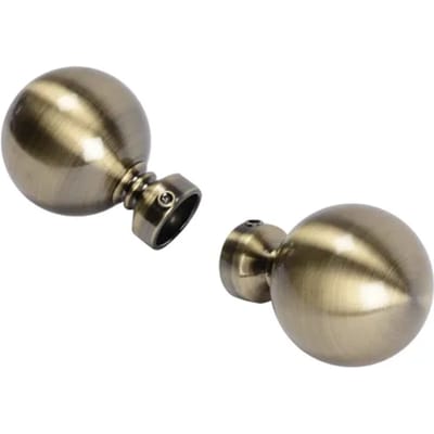 Decomode Eindkop Bulb Koper 20mm 2x