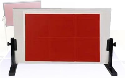 Tafeltennis retourbord - Pingpong oefenbord - Zelf trainen - 360 graden verstelbaar - 66 x 33 cm - Rood
