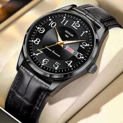 Studentenfeest Horloge Jongen Ins Hoog-H pretty Koreaanse Stijl Eenvoudig Middelbare School Student Minimum black